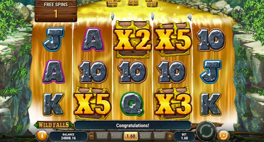 Wild Falls slot machine